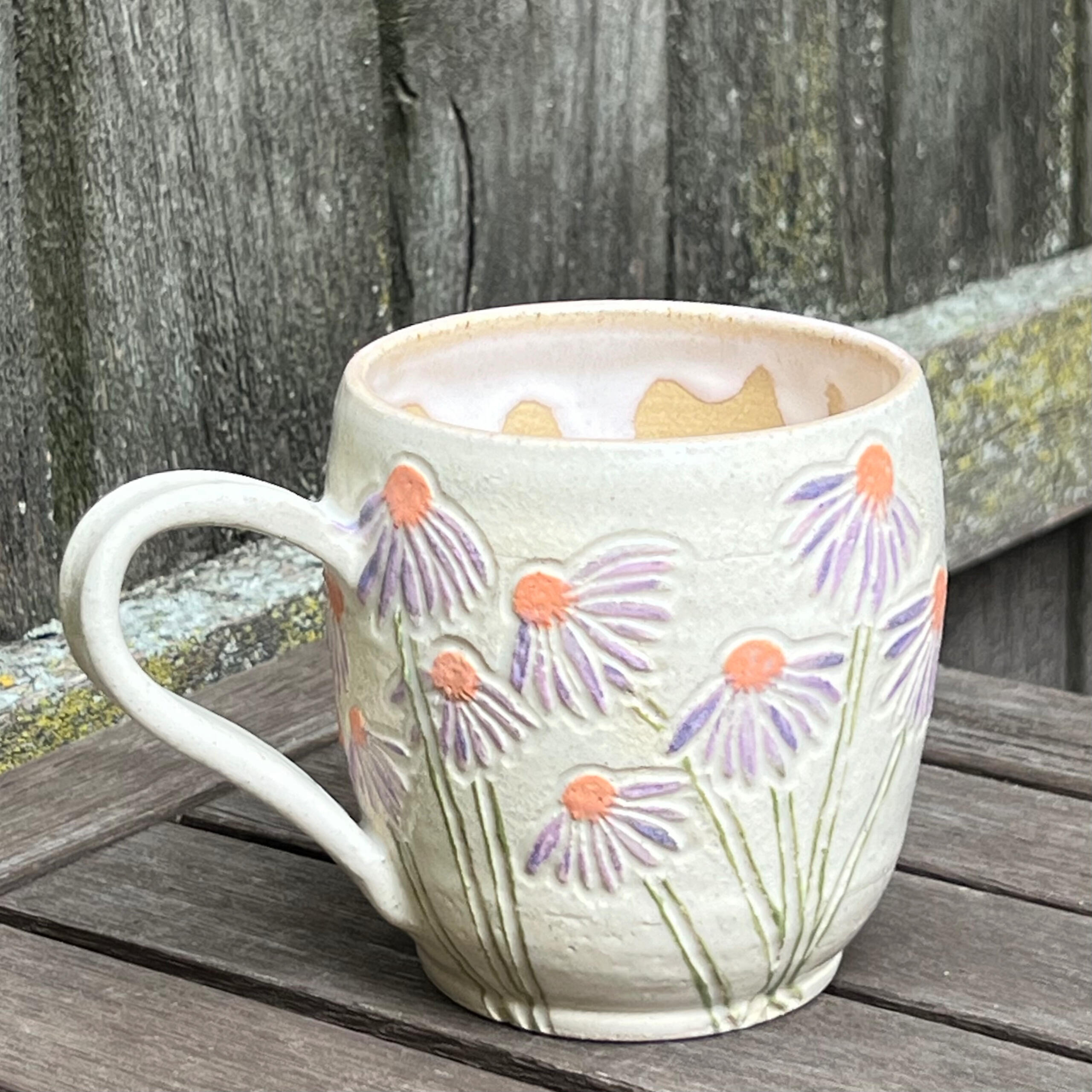 Stoneware Sgraffito Mug (winter 2024)