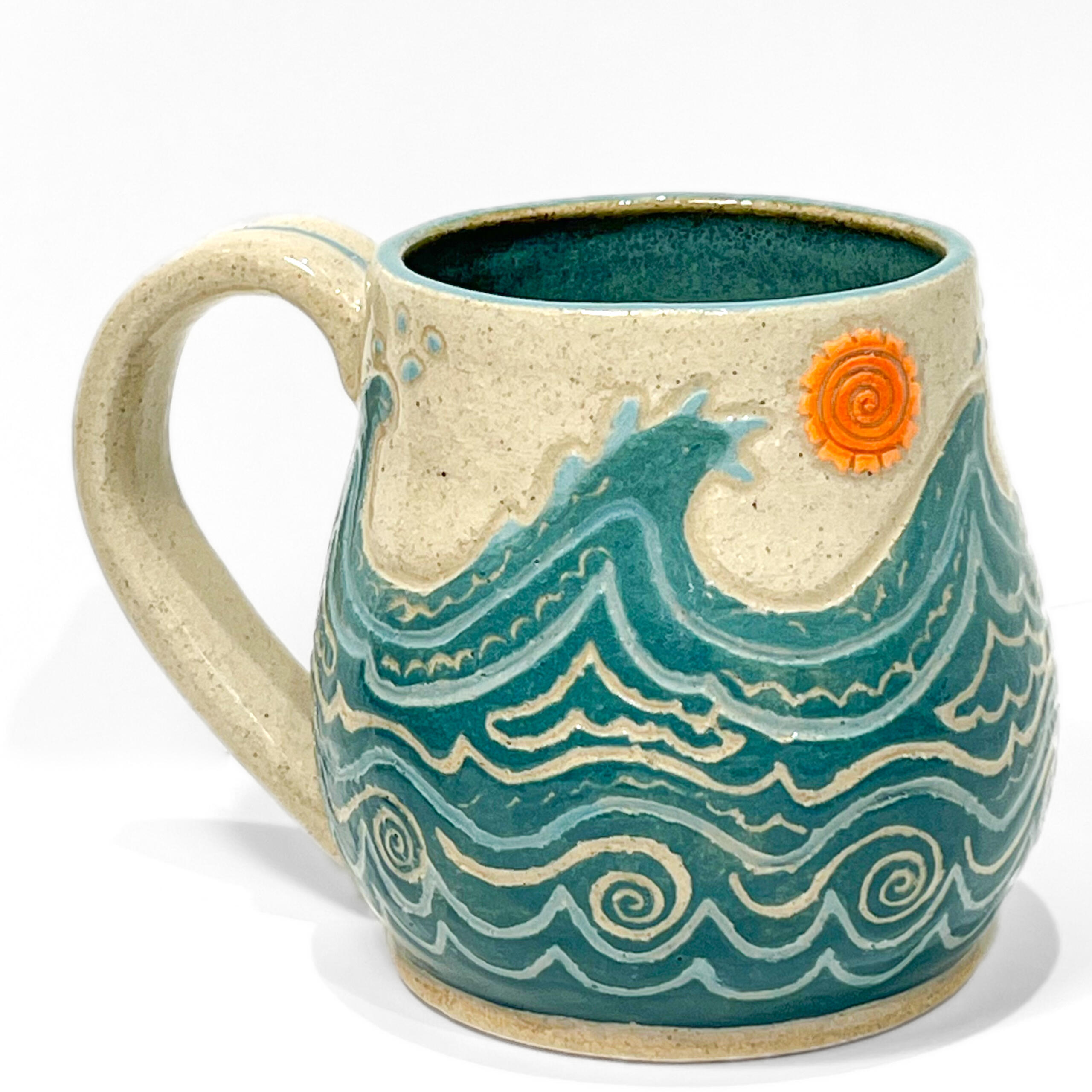 Stoneware Sgraffito Mug (winter 2024)